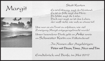 Traueranzeige von Margit  von Siegener Zeitung