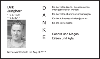 Traueranzeige von Dirk Jungherr von Siegener Zeitung