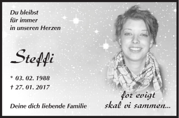 Traueranzeige von Stephanie (Steffi)  Klaes von Siegener Zeitung