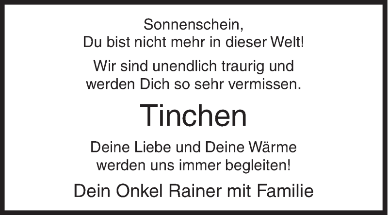  Traueranzeige für Christine Schuß vom 22.03.2018 aus Siegener Zeitung