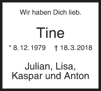 Traueranzeige von Christine Schuß von Siegener Zeitung