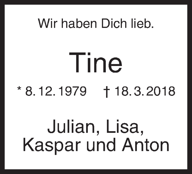  Traueranzeige für Christine Schuß vom 22.03.2018 aus Siegener Zeitung