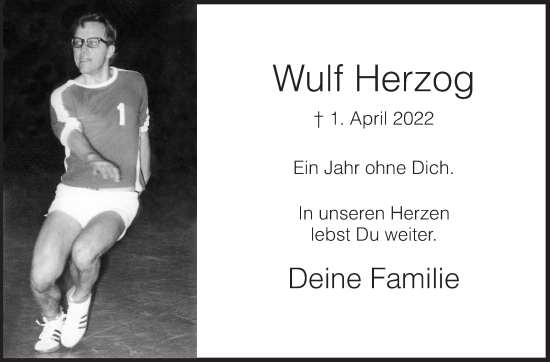 Traueranzeige von Wulf Herzog von Siegener Zeitung