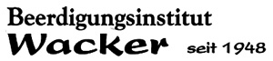 Wacker, Beerdigungsinstitut